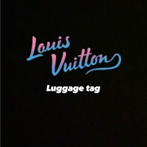 Louis Vuitton Luggage tag